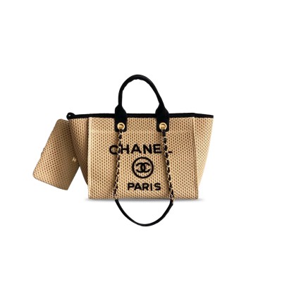 CHANEL CC 25 DEAUVILLE TOTE BAG (38*27*18cm)